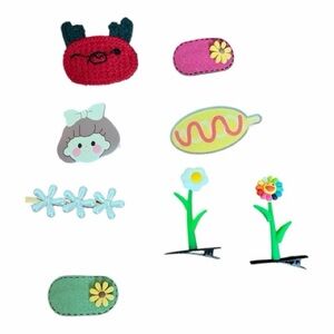 Cute Cartoon Hair Accessories Set 6
